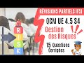 Qcs s4 ue 45  gestion des risques rvisions partiels ifsi