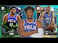 Dark matter joel embiid debut in unlimited live nba 2k24 myteam nms and main account grinding