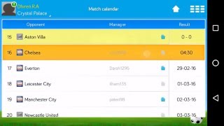 Online Soccer Manager OSM best tactics for 4-2-3-1 formation | Android app screenshot 4