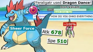SHEER FORCE LIFE ORB FERALIGATR IS AMAZING IN POKEMON SCARLET AND VIOLET