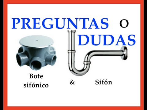 TIENES BOTE SIFONICO? ES OBLIGATORIA SU INSTALACION? POR QUE ES NECESARIO LIMPIARLO? COMO SE LIMPIA?