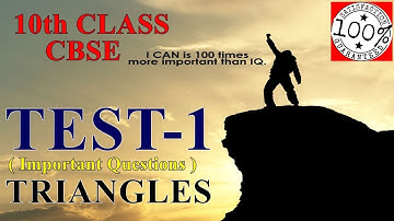 Class 10 maths Important Questions Chapter 6 Triangles  2019 Q15