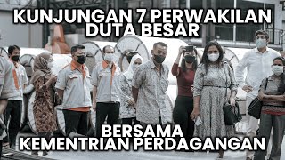 Corporate Visit from 7 Embassies and Indonesian Trade Minister Officer