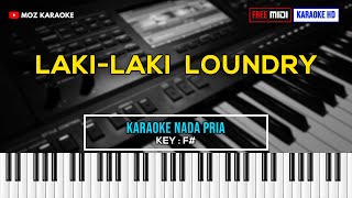 LAKI-LAKI LOUNDRY - NADA PRIA | FREE MIDI | KARAOKE POP MANADO | KARAOKE HD | MOZ KARAOKE