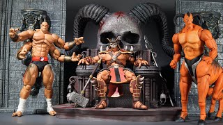 【Unboxing】Mortal Kombat figures! Storm Shao Kahn Luxury Edition! Which is the best?
