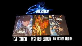 Stellar Blade Inspired Edition EVE Edition and Collectors Editon Steelbook ALL in ONE #FantasyBox