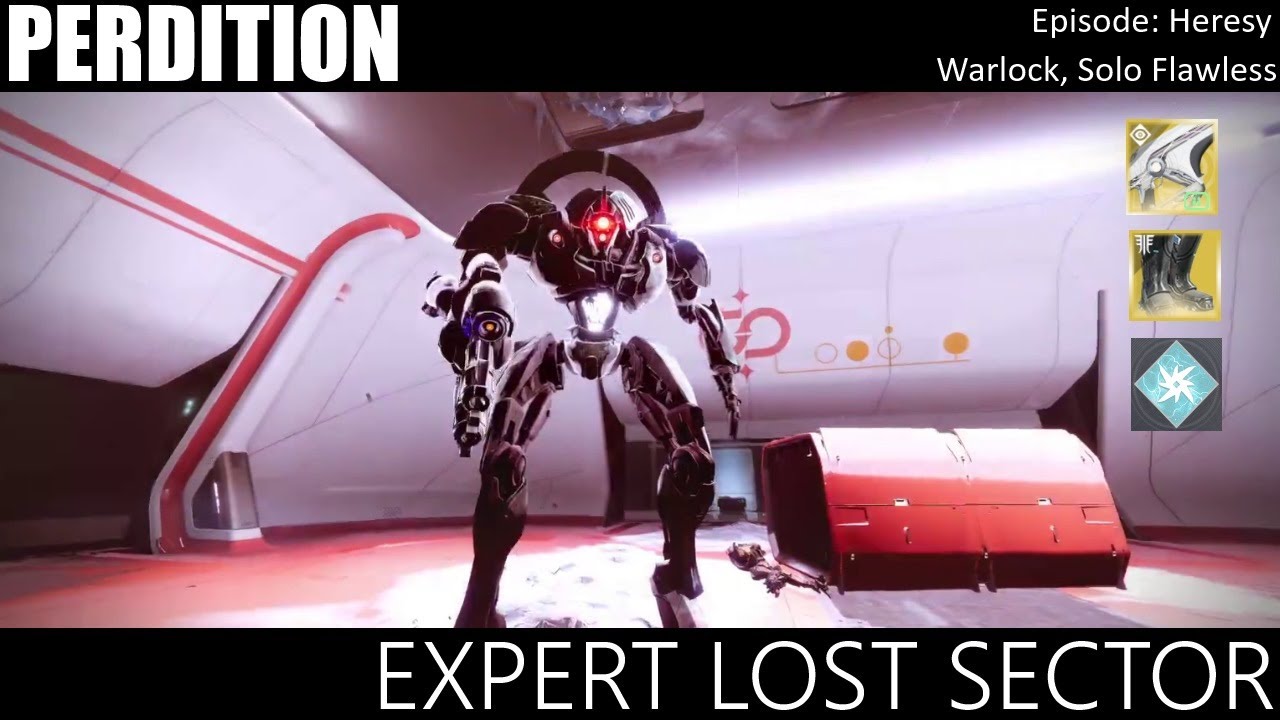 Solo Expert Lost Sector - Perdition: Warlock, Episode Heresy