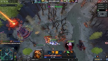 Dota WTF/EarthShaker Triplekill. Outpost Bug 7.23update