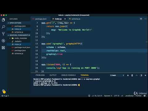 GraphQL: Learning GraphQL with Node.Js : Creating GraphQL Schema