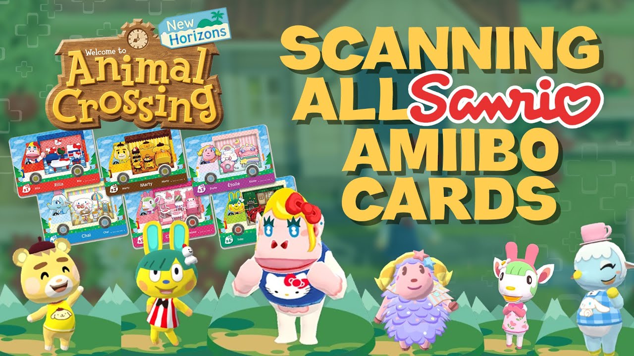 Carte Amiibo Animal Crossing New Horizons + Sanrio NUOVO SIGILLATO – Hurry  Up Games