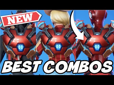 Best Combos For New Iron Man S Backplate Backbling Fortnite Youtube