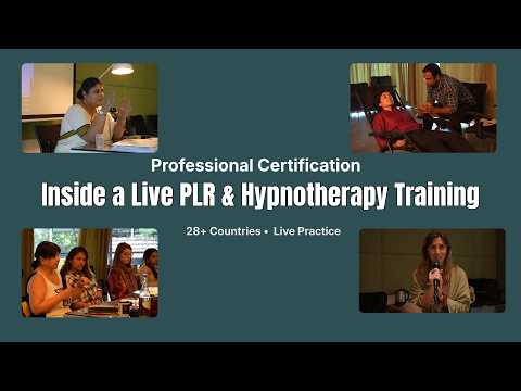Inside a Live PLR & Clinical Hypnotherapy Training | Dr. Rashhi Sharma | MNI Career Partner