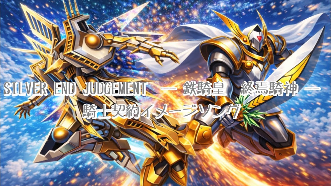 SILVER END JUDGEMENT  ― 鉄騎皇✖︎終焉騎神 ―   騎士契約イメージソング