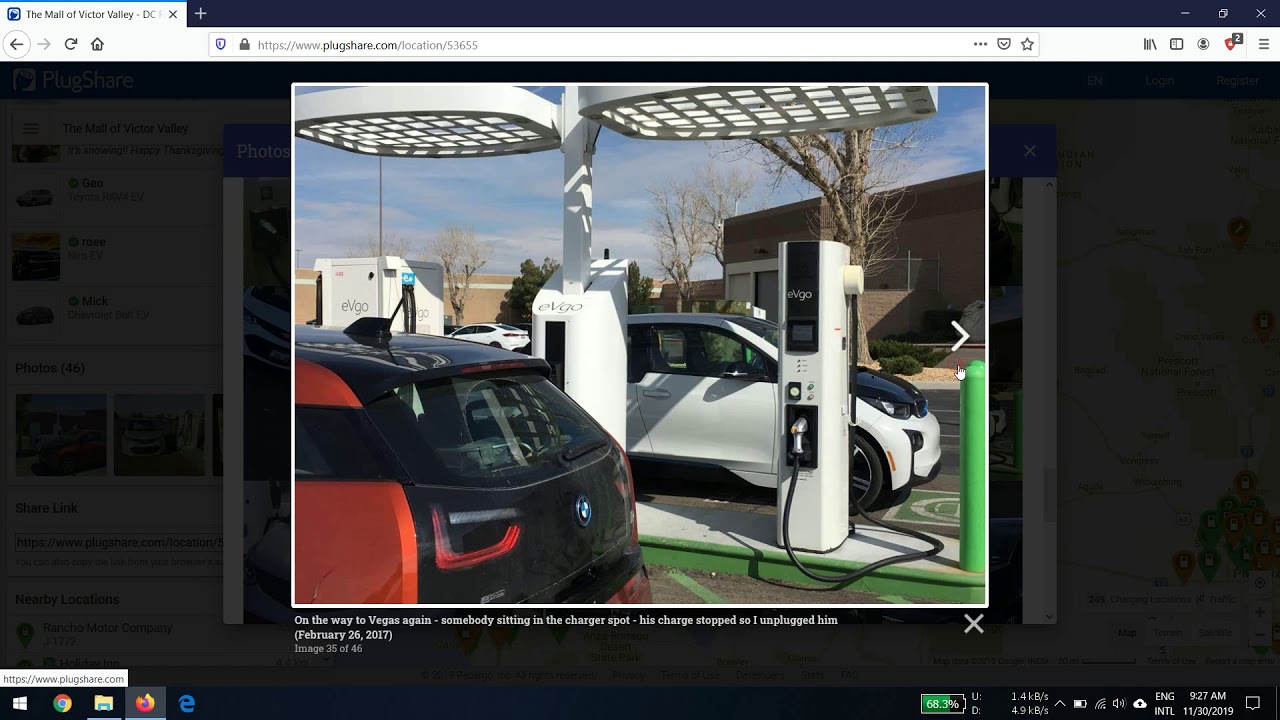 Plugshare - Electric vehicle charging centers map - YouTube