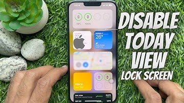 How to Disable Today View and Search on iPhone Lock Screen