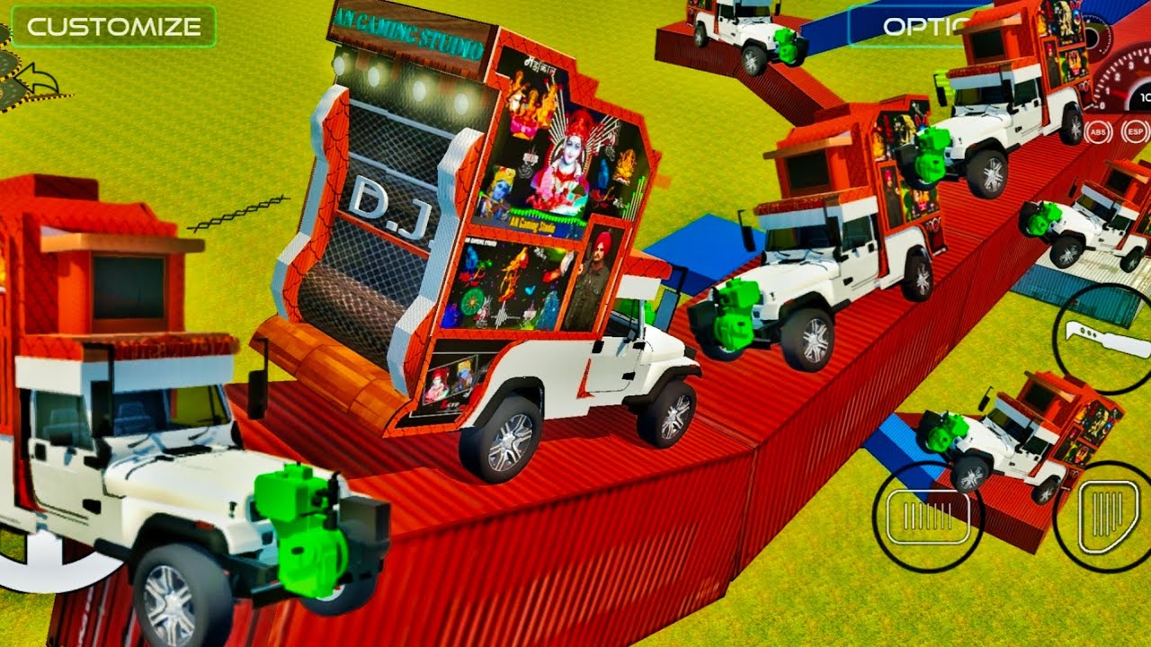 Indian vehicle dj driving game | Indian Driving dj Gaming video | Dj game download 2024