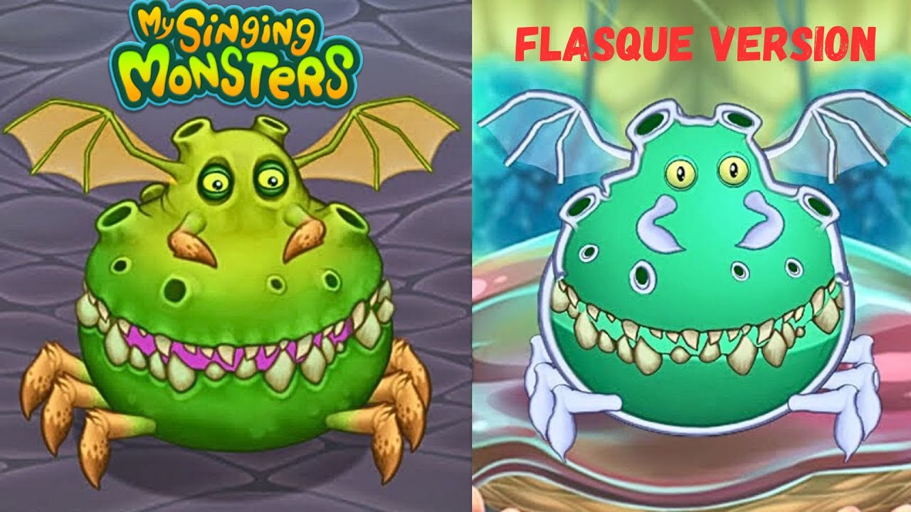 ALL My Singing Monsters Vs Flasque Version Redesign Comparisons  (MSM Wave 4)