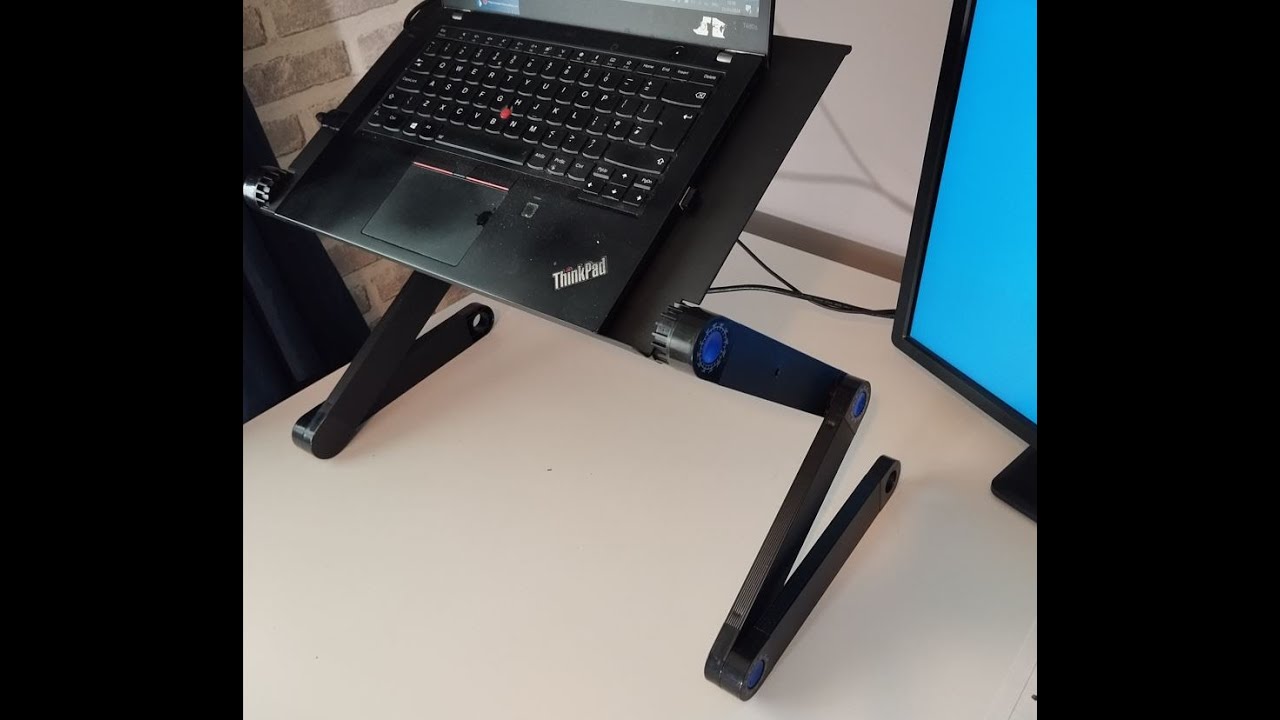 Multifunctional Laptop Table - YouTube