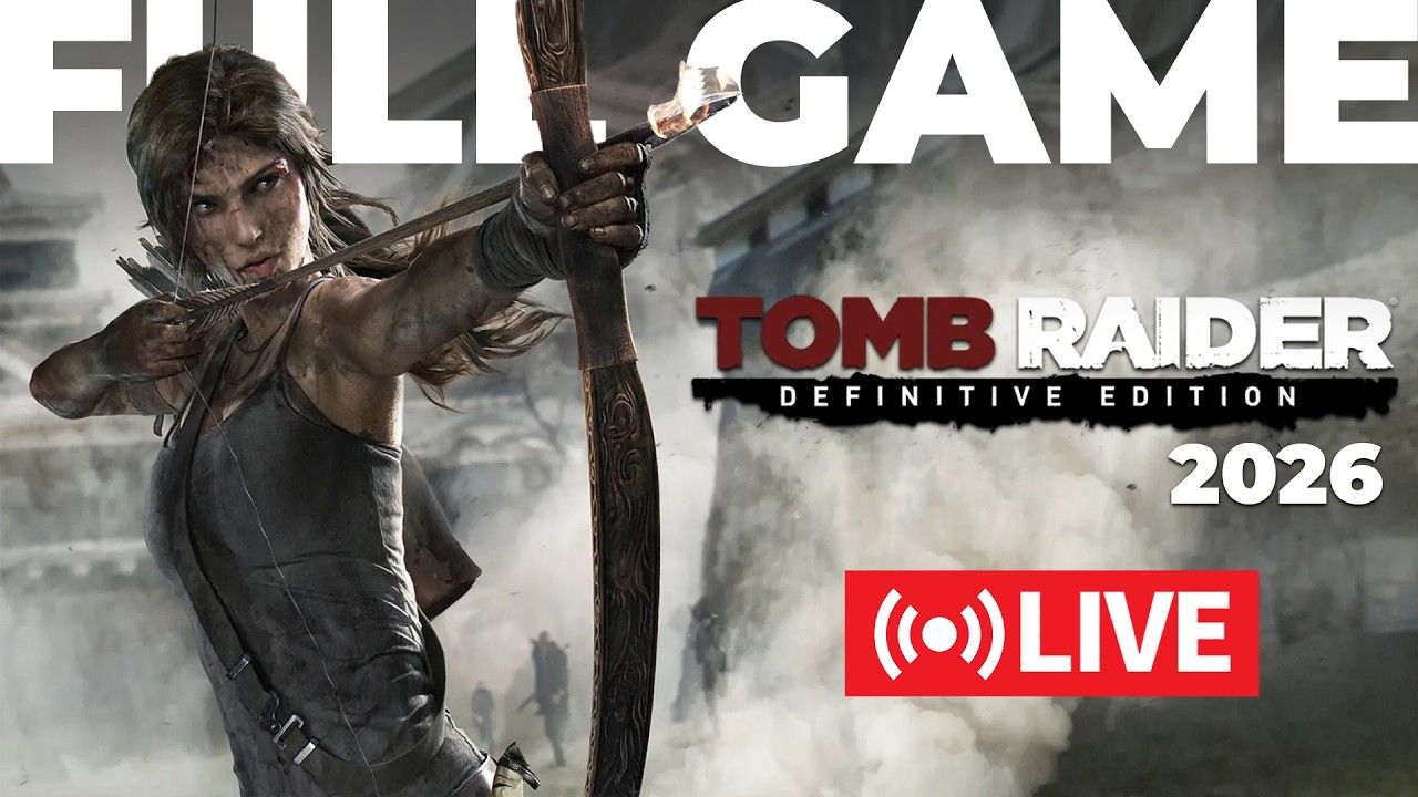 A Survivor is Born... 🌋 Tomb Raider: Definitive Edition [Part 1]