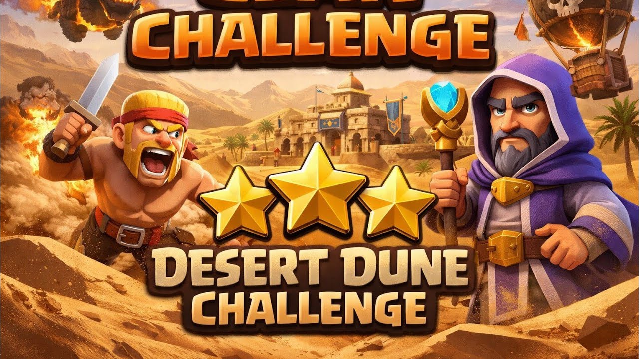Easy 3 star in Desert Dune Challenge 
