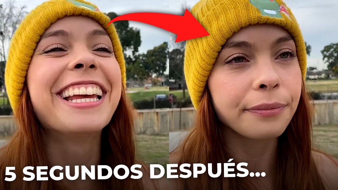 Ella ríe al principio, hasta que el predicador dijo esto....