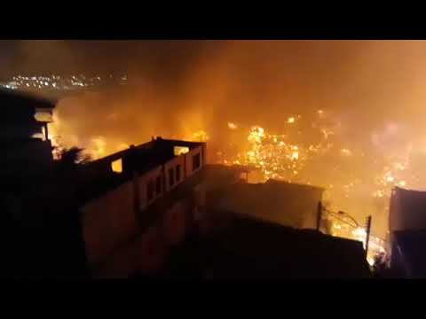 Incêndio no Educandos em MANAUS.  Imagens tristes. Muitas famílias perderam seus lares??