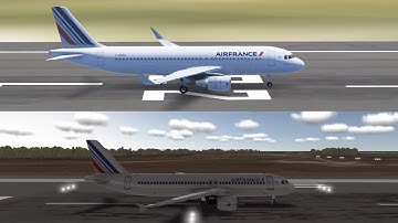 Infinite Flight VS Real Flight Simulator (GRAPHICS)
