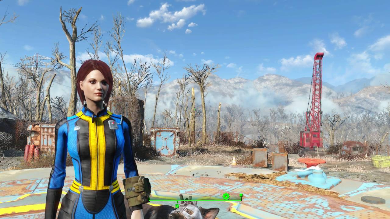 FALLOUT 4 MODS VAULT TEC SUIT - YouTube.