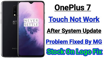 OnePlus 7 Touch Not Work After System Update how to fix || OnePlus 7 Touch Not Working Solution 2023
