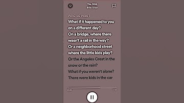 Thumbnail of The 30th | Billie Eilish | Check pinned comment #viral #lyrics #spotify