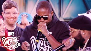 Chico Bean & Karlous Miller Spit An Old School Flo w/ Doug E. Fresh ft. Kiana Ledé 🔥Wild 'N Out