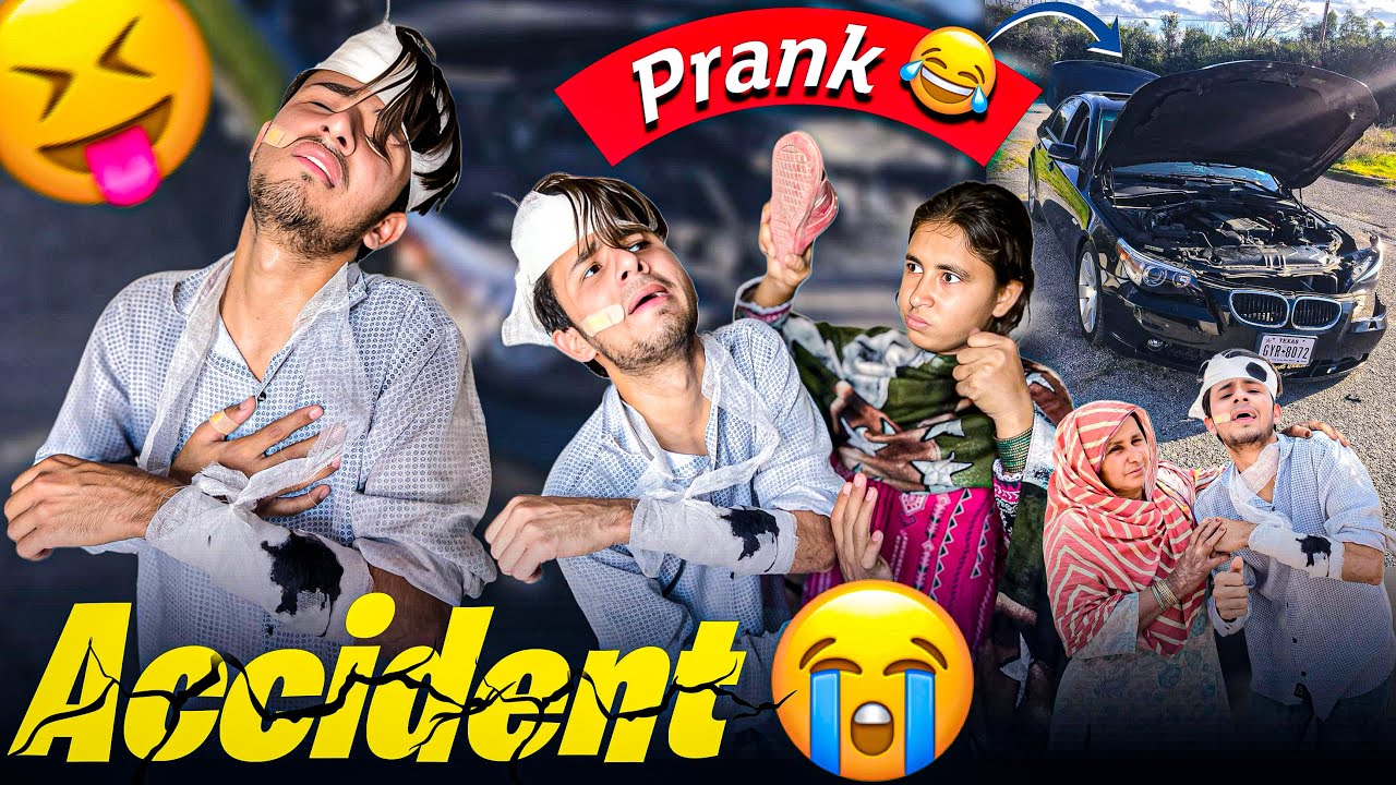 “Fake Accident Prank on My Family | Emotional Reaction Gone Wrong!”
