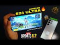 SAMSUNG S24 ULTRA HANDCAM IN 2025 🔥 PUBG TEST SMOOTH + 120FPS 😱 | UPDATE 4.2 LIVIK GAMEPLAY!