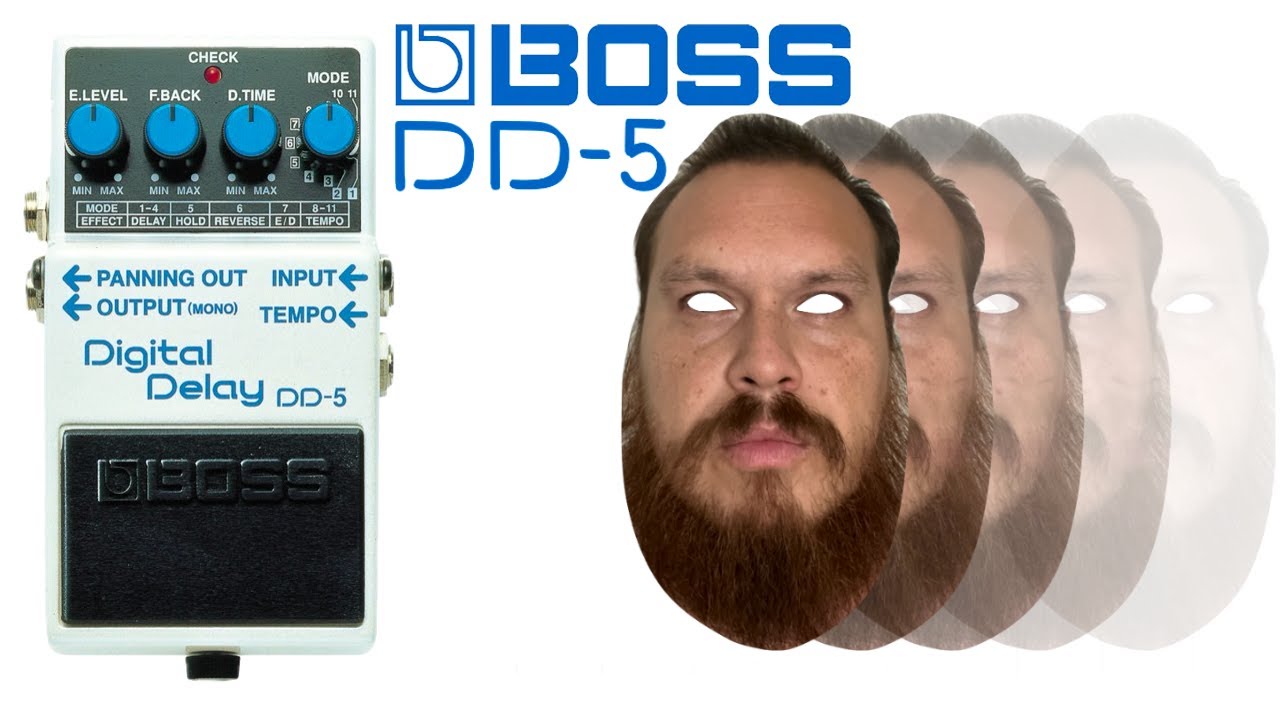 Boss DD-5 Digital Delay | Reverb Demo Video - YouTube