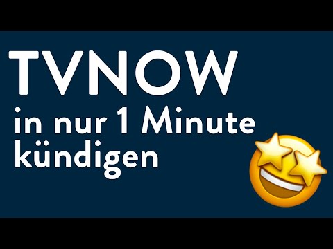 TVNOW kündigen - in genau 1 Minute erledigt!