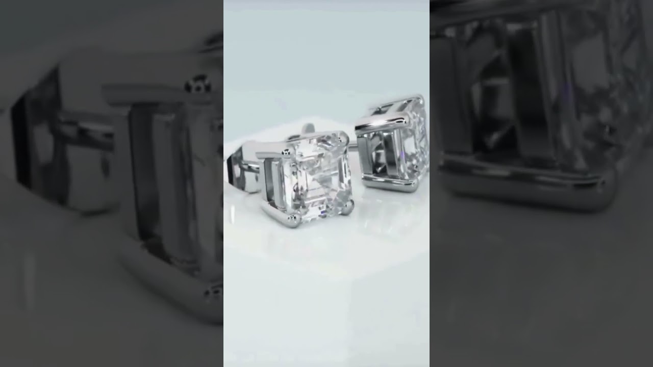 Custom-make Diamond Stud Earrings in any shape and size.