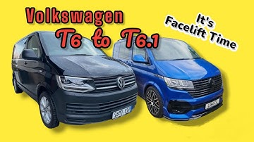 How to Facelift a VW Transporter T6 into a T6.1