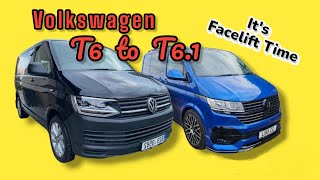 How to Facelift a VW Transporter T6 into a T6.1 by Charlie's Autos 2,107 views 7 months ago 10 minutes, 18 seconds