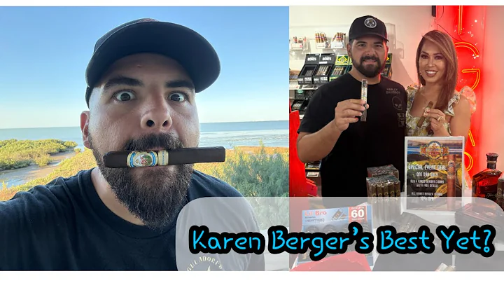 K by Karen Berger 25th Anniversary Cigar Review | AJ Fernandez Collab | Fantastic Smoke by the Bay