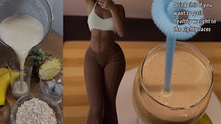 Gain Weight in 5 days | Weight Gain Smoothie | HOW TO GAIN WEIGHT FAST FOR SKINNY GIRLS and GUYS