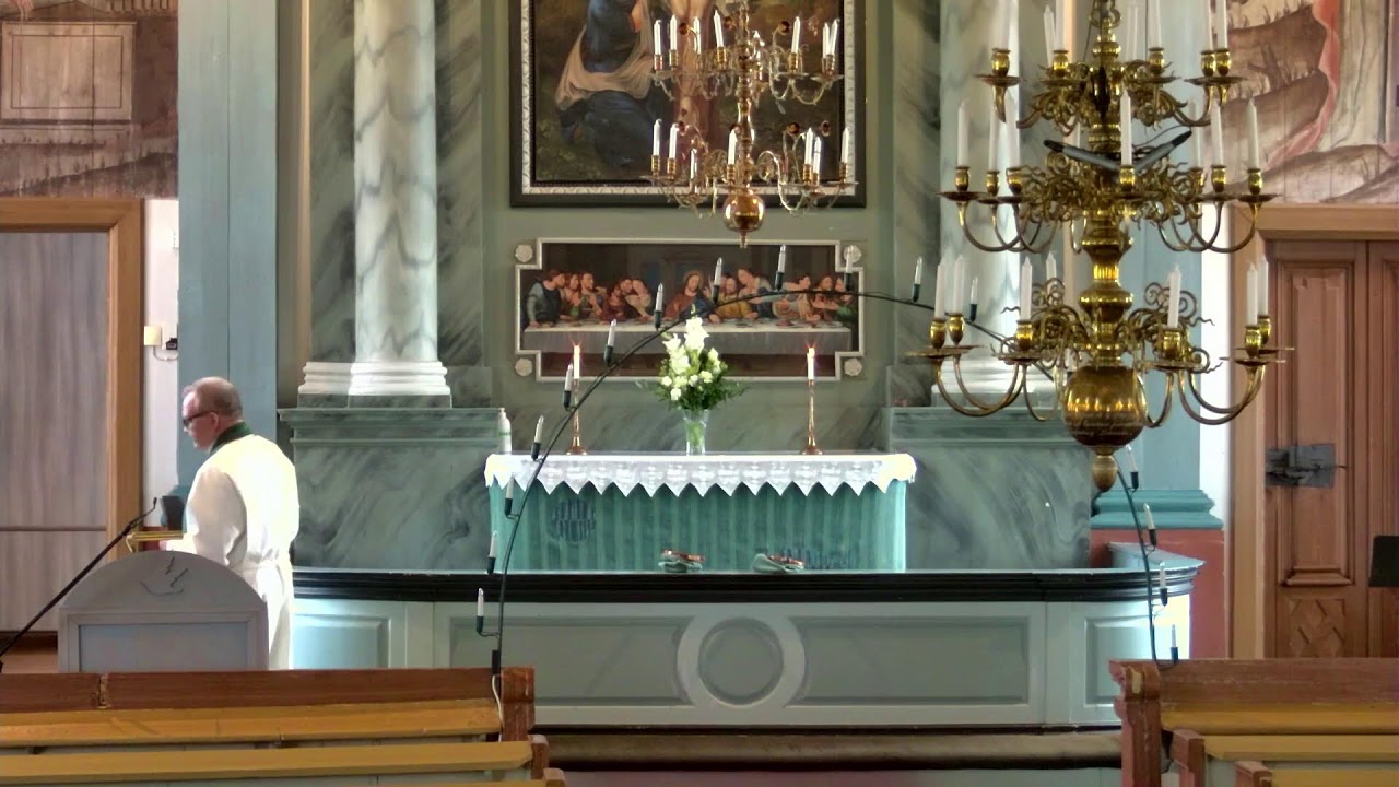 Gudstjänst i Larsmo kyrka söndagen den 27 juli 2025