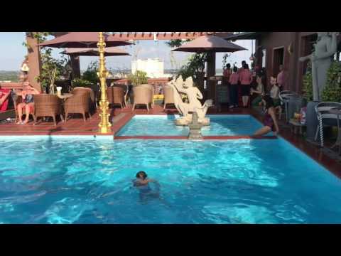 Roof top pool of Okay Boutique Hotel Phnom Penh
