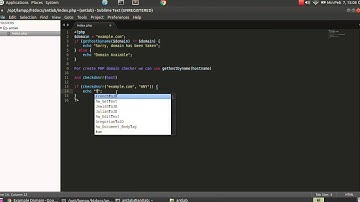 Make simple domain checker like instan domain checker