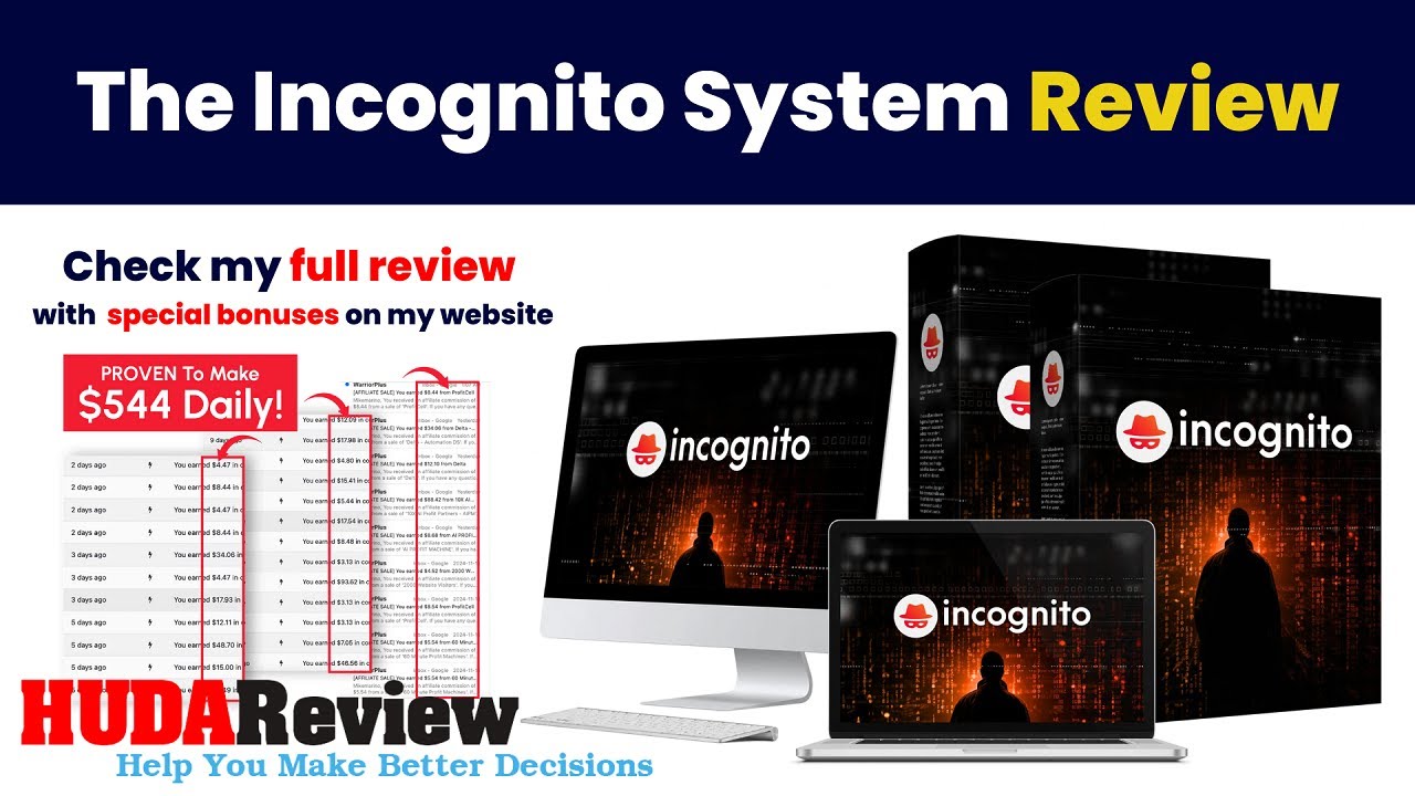 The Incognito System review | Demo | Bundle | Huge Bonus | Discount ...