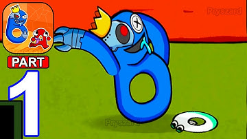 Rainbow But It’s Alphabet Lore - Walkthrough Gameplay Part 1 2 New Levels (iOS,Android Gameplay)