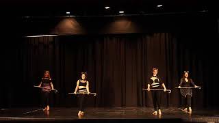 Danza Oriental Saidi "Helwa ya Elissar" - Alumnas de Jarifa iniciación