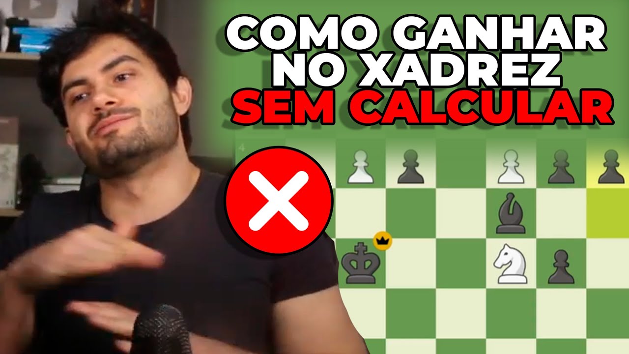 Calcular PRA QUE se dá para ganhar assim no xadrez? 