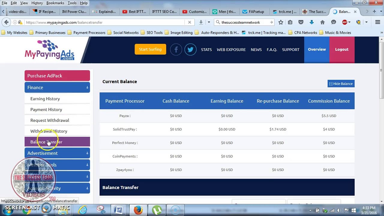 My Paying Ads | How To Use Your “Repurchase Balance” (MPA Strategies 2016)