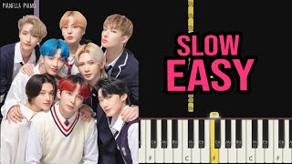 ATEEZ - WAVE | SLOW EASY Piano Tutorial by Pianella Piano