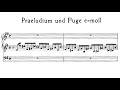 BRUHNS - Praeludium in E minor (the Great)